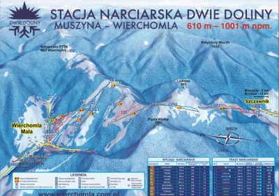 Stacja narciarska - "DWIE DOLINY MUSZYNA-WIERCHOMLA"