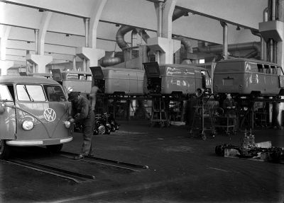A_0564 Transporter Produktion Wolfsburg 1950