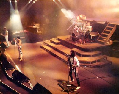 Zespół Queen podczas koncertu