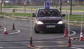Jazda na tor przeszkód!