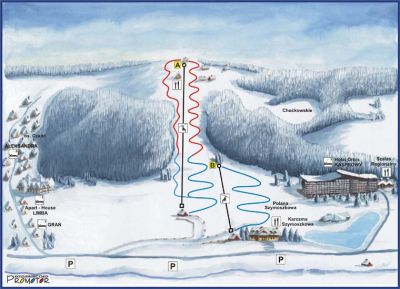 SZYMOSZKOWA - stacja narciarska w Zakopanem