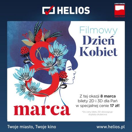 Filmowy Dzień Kobiet w kinach Helios