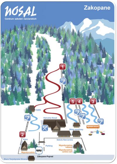 NOSAL - Ośrodek narciarski w Zakopanem