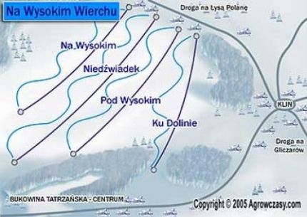 WYSOKI WIERCH - Wyciąg narciarski w Białce Tatrzańskiej