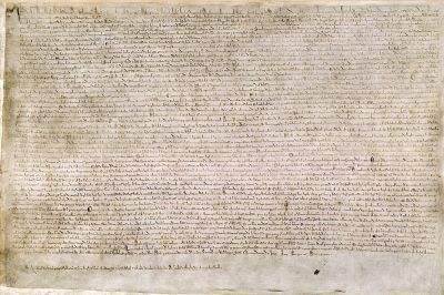 Skan Magna Carta Liberatum, fot. public domain