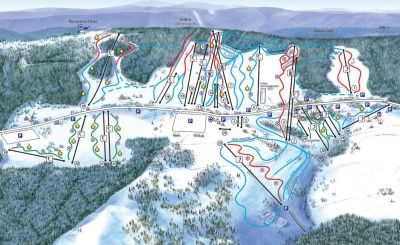 Zieleniec - ośrodek narciarski - trasy i wyciągi