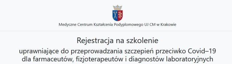 UJ wspiera akcje szczepień przeciw Covid-19