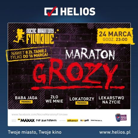 Maraton Grozy w kinach Helios