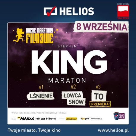 Maraton Kinga w kinach Helios