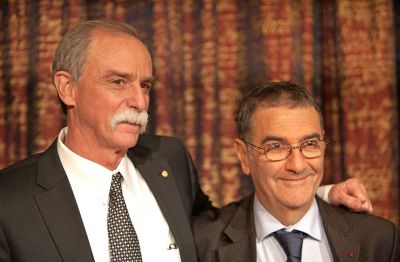 David J. Wineland and Serge Haroche 2012