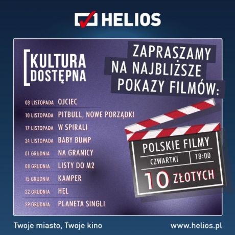 Kultura dostępna w Kinach Helios