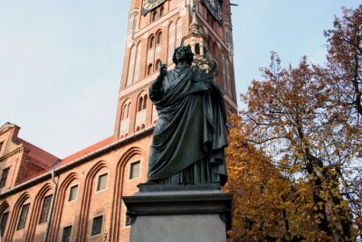 Statua Kopernika w Toruniu