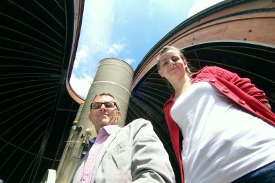 Andrzej Niedzielski i Monika Adamów - fot. Andrzej Romański
