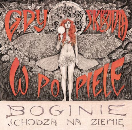 Ad.M.a 'Gdy skrzydła w popiele, boginie schodzą na Ziemię' - okładka płyty