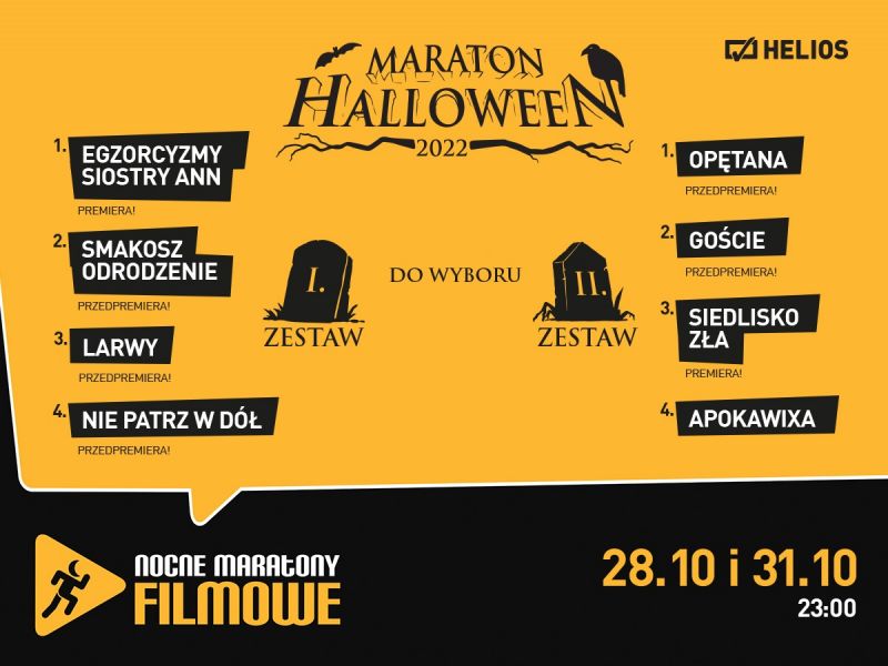 Maraton Halloween w Heliosie