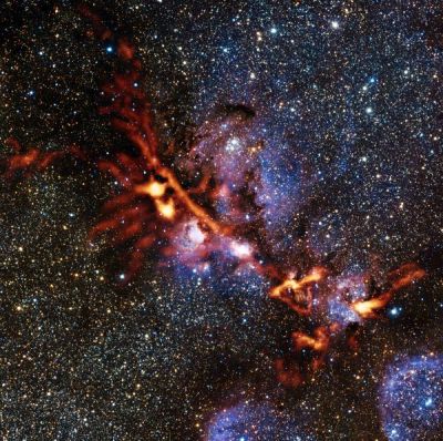 obszar gwiazdotwórczy NGC 6334